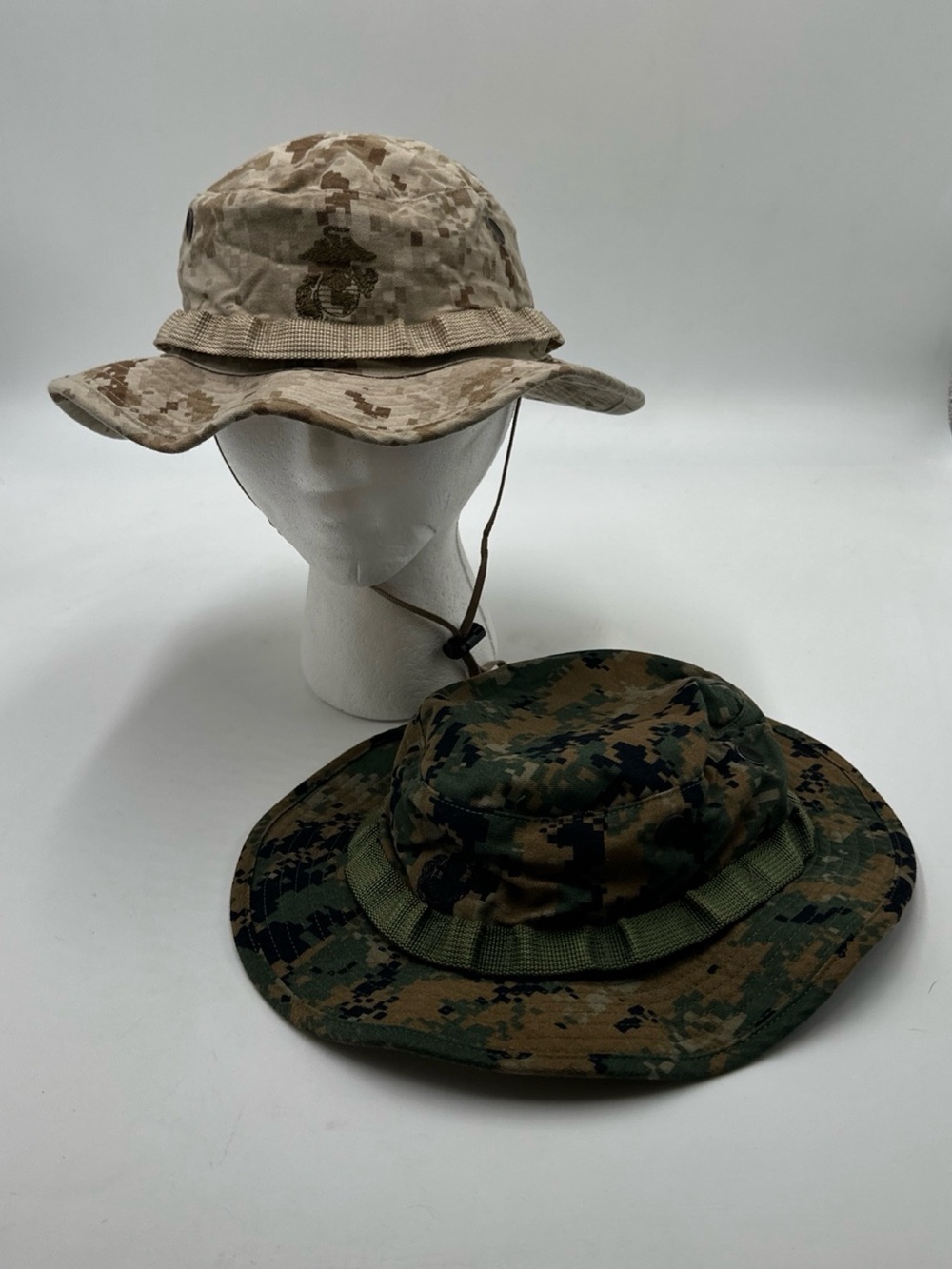 USMC MCCUU Cover Field Woodland Desert MARPAT Combat Boonie Cover Size Medium